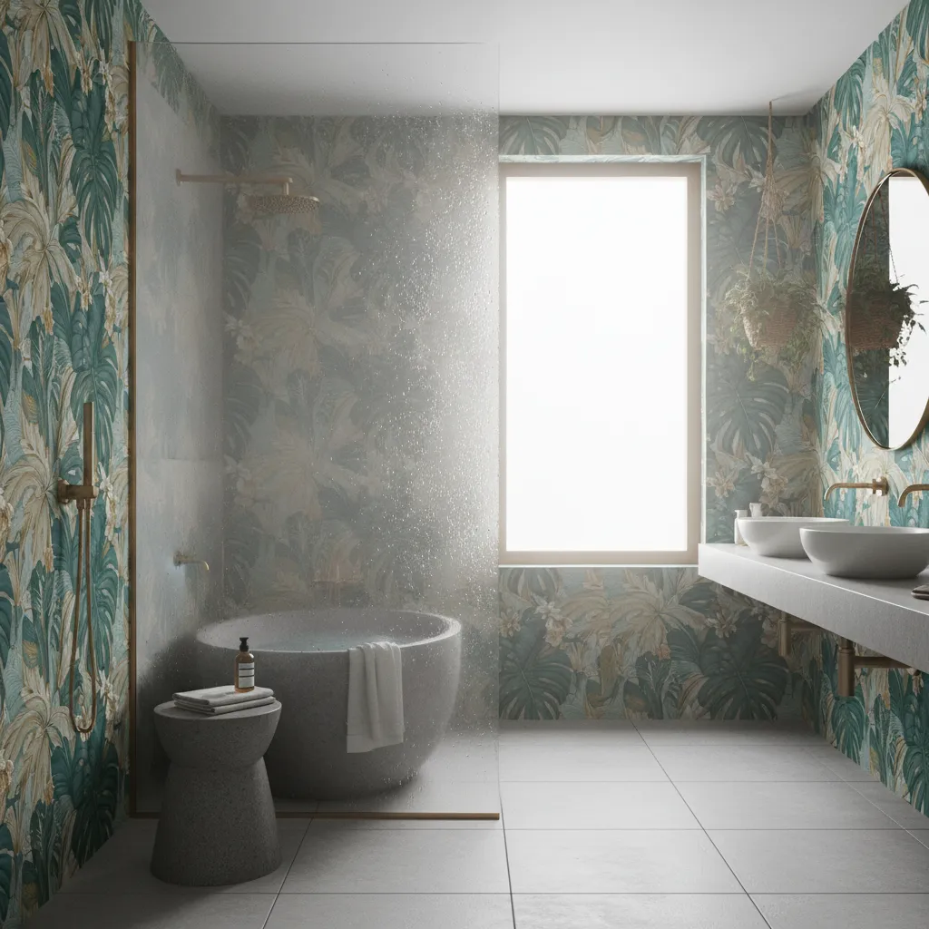 Carta da Parati in Bagno: Guida alle Tipologie Resistenti all’Umidità