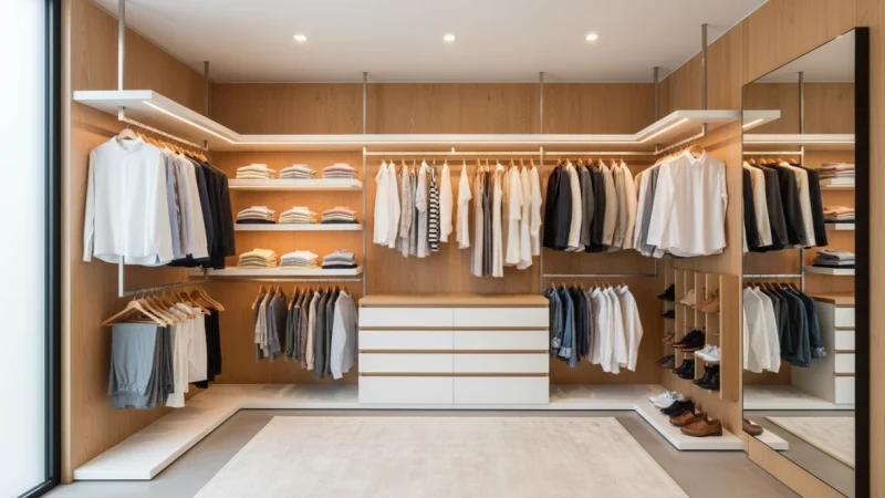 Come Organizzare la Cabina Armadio Perfetta: Guida Completa e Soluzioni Salvaspazio