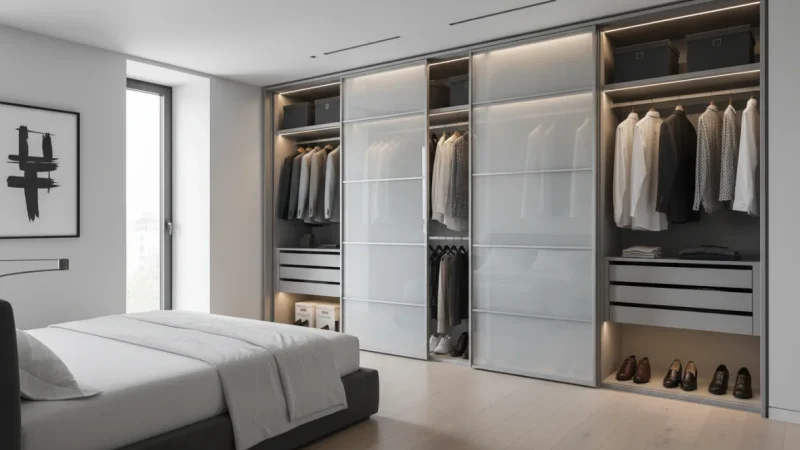 Ante Scorrevoli per Cabina Armadio: Guida Completa a Tipologie, Materiali e Installazione