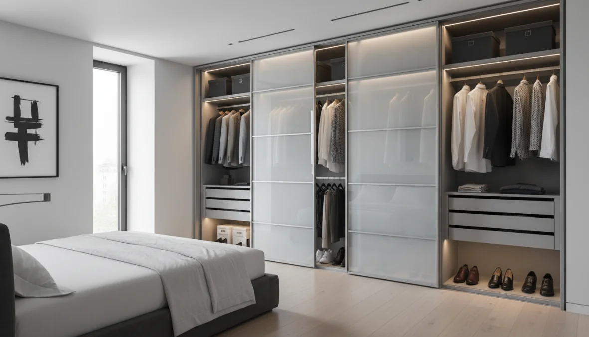 Ante Scorrevoli per Cabina Armadio: Guida Completa a Tipologie, Materiali e Installazione