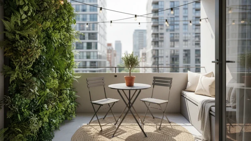 Balcone Piccolo: 20 Idee Intelligenti per Arredarlo e Renderlo Funzionale