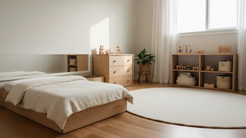 Cameretta Montessori: Guida Completa per Arredare a Misura di Bambino