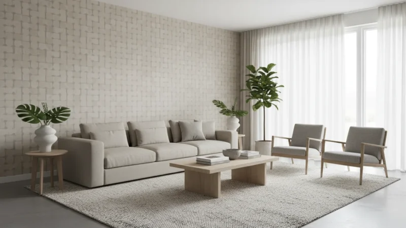 Carta da Parati Moderna: Guida Completa a Tendenze e Abbinamenti per Ogni Stanza