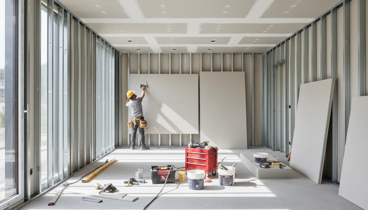 Cartongesso: Guida Completa a Costi, Applicazioni e Progetti Fai da Te