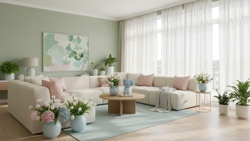 Colori Primavera per la Casa: Guida Completa alle Tonalità Fresche per Rinnovare gli Interni