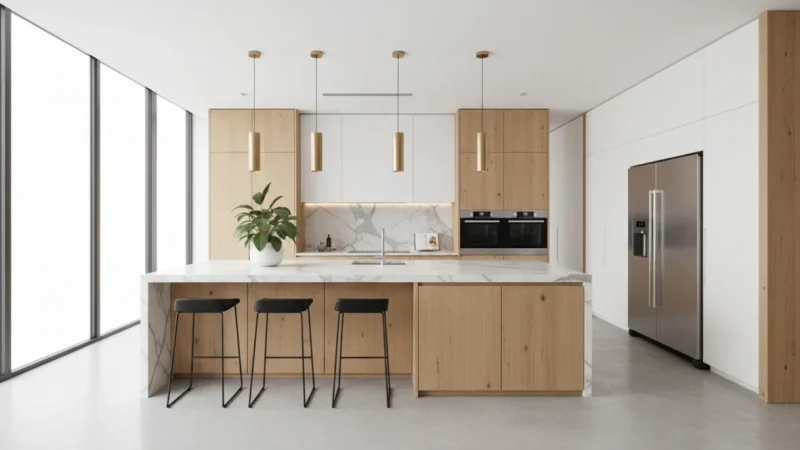 Cucina a Isola: Vantaggi, Progettazione e Soluzioni per Spazi Ampi