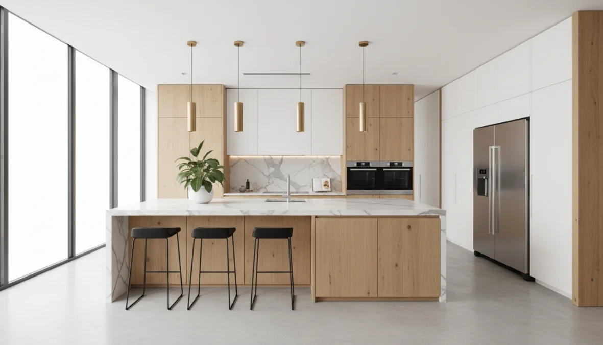 Cucina a Isola: Vantaggi, Progettazione e Soluzioni per Spazi Ampi