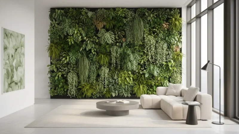 Giardino Verticale Interno: Guida Completa per Portare il Verde in Casa