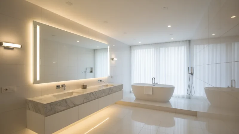 Illuminazione Bagno: Guida Completa alla Scelta di Faretti, Applique e LED