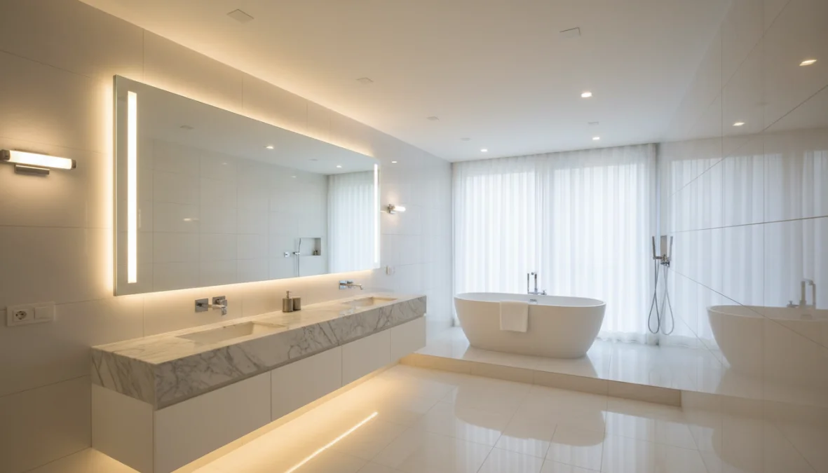 Illuminazione Bagno: Guida Completa alla Scelta di Faretti, Applique e LED