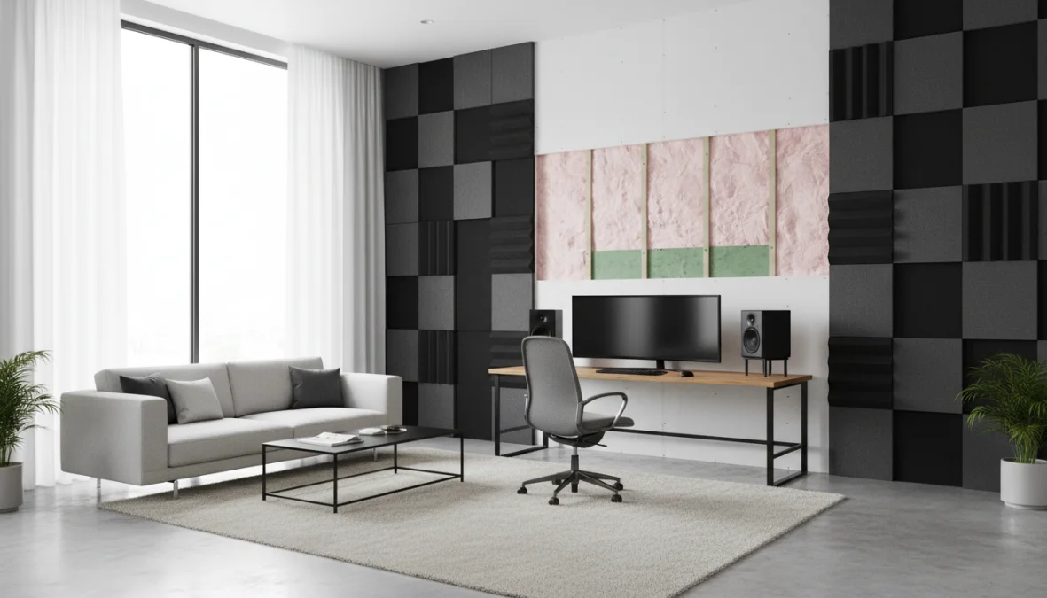 Insonorizzare una Stanza: Guida Completa ai Materiali e Tecniche di Isolamento Acustico