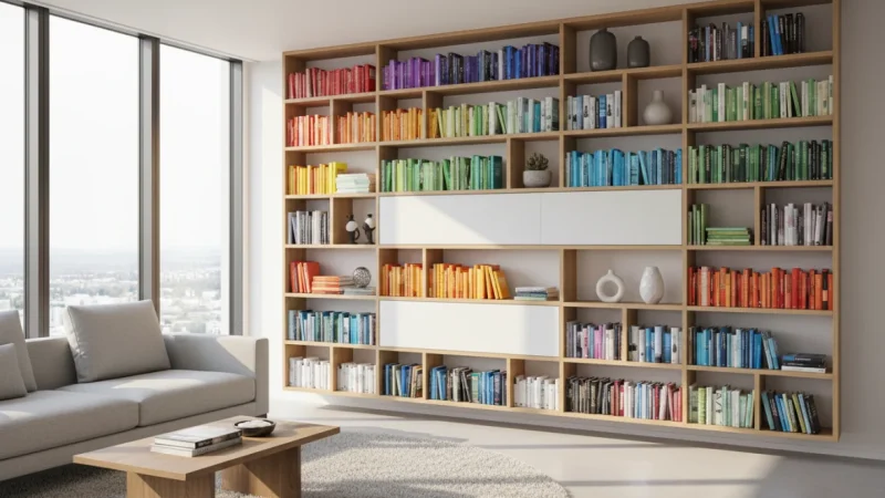 Libreria a Parete: Idee Moderne e Soluzioni su Misura per Ogni Spazio
