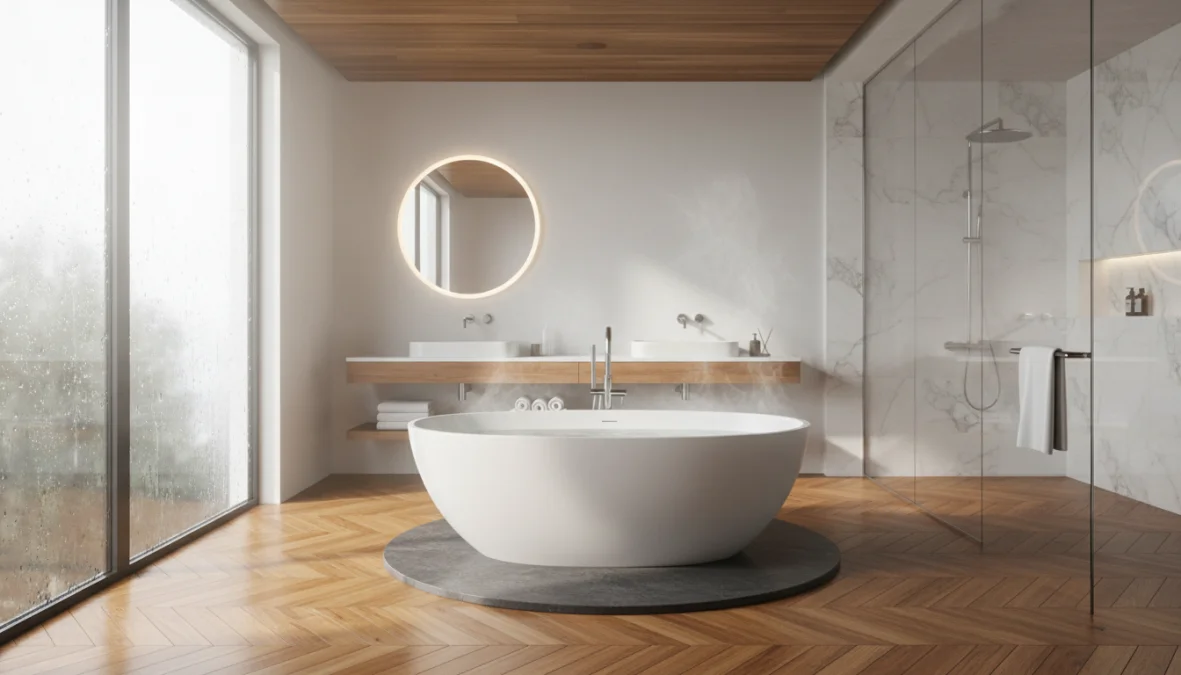 Parquet in Bagno: Guida Completa a Tipologie Resistenti e Trattamenti Protettivi