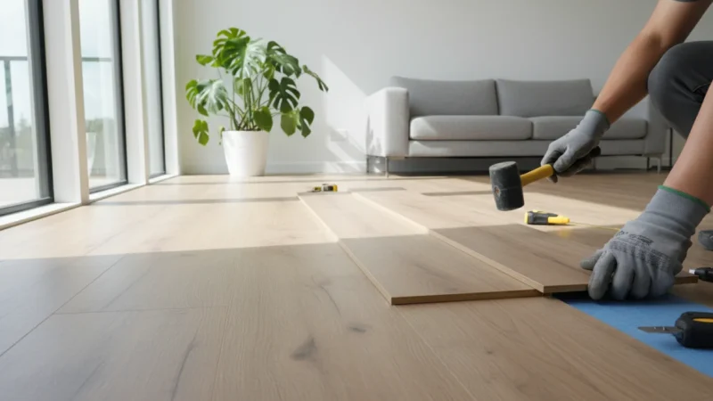 Pavimento Vinilico: Guida Completa a Vantaggi, Posa e Differenze con il Laminato