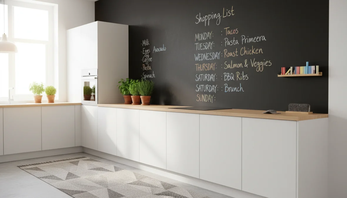 Pittura Lavagna: Guida Completa per Trasformare Cucina e Cameretta in Spazi Creativi