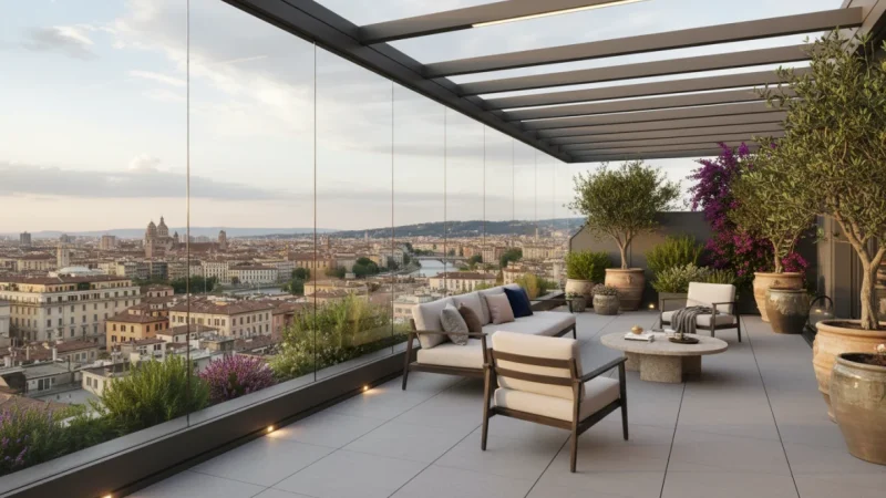 Proteggere il Terrazzo dal Vento: Soluzioni Efficaci per Ogni Esigenza