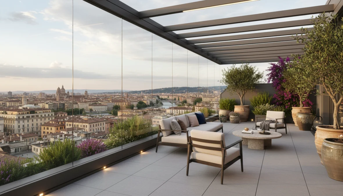 Proteggere il Terrazzo dal Vento: Soluzioni Efficaci per Ogni Esigenza