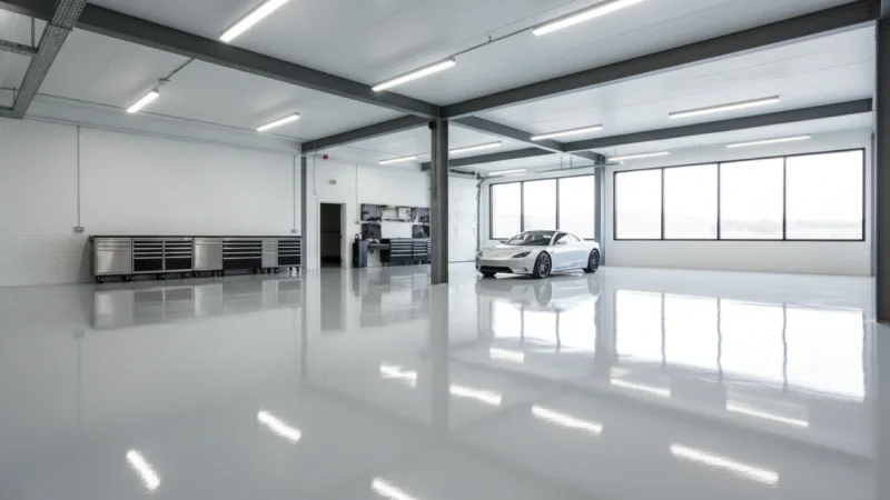 Resina Epossidica per Pavimenti: Guida Completa ad Applicazione, Costi e Manutenzione