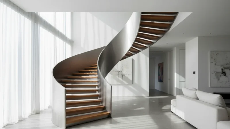 Scala a Chiocciola: Guida Completa a Vantaggi, Dimensioni e Materiali
