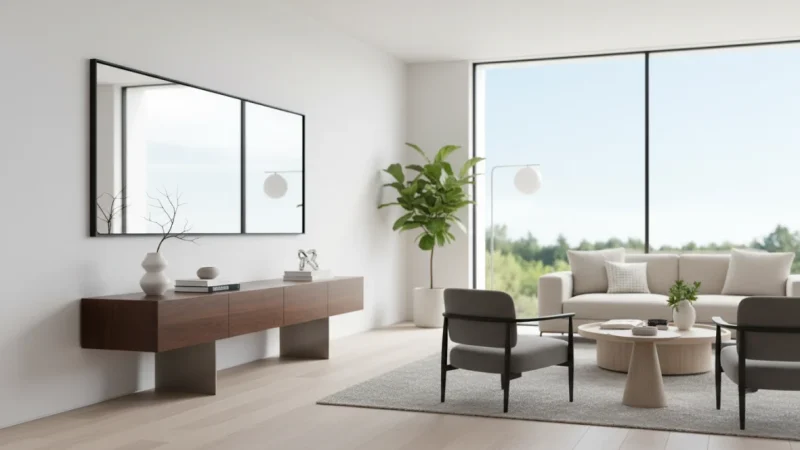 Specchi in Casa: Come Usarli per Ampliare Visivamente gli Spazi