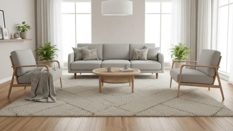Tappeti per Interni: Guida Completa alla Scelta di Dimensioni, Materiali e Stile