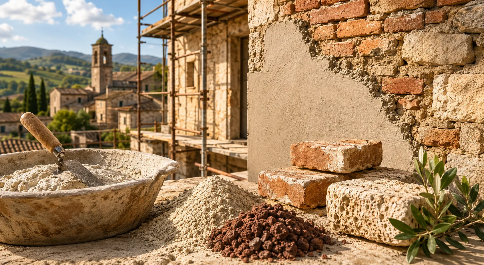 Restauro e bioedilizia: il ritorno dei materiali naturali nei cantieri italiani