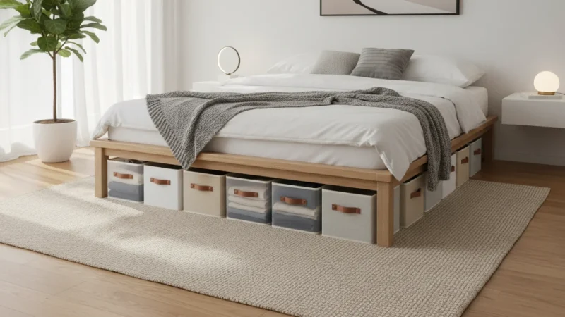 Contenitori Sottoletto: Guida Completa per Sfruttare lo Spazio Nascosto