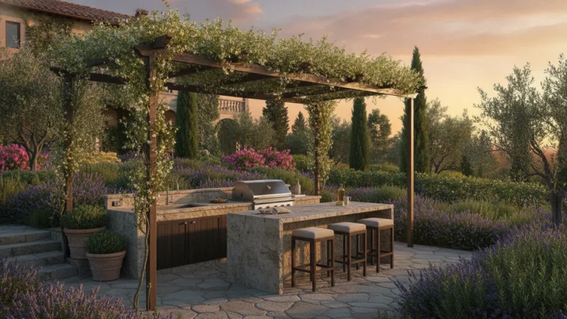 Cucina Esterna: Guida Completa a Barbecue, Lavelli e Piani di Lavoro Outdoor