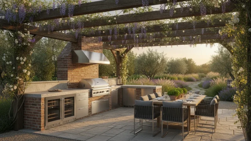 Cucina Esterna: Guida Completa per Progettare l’Area BBQ e Convivialità Perfetta in Giardino