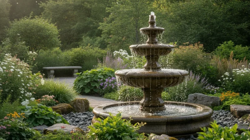 Fontana Giardino: Guida Completa alle Tipologie e all’Installazione Idraulica