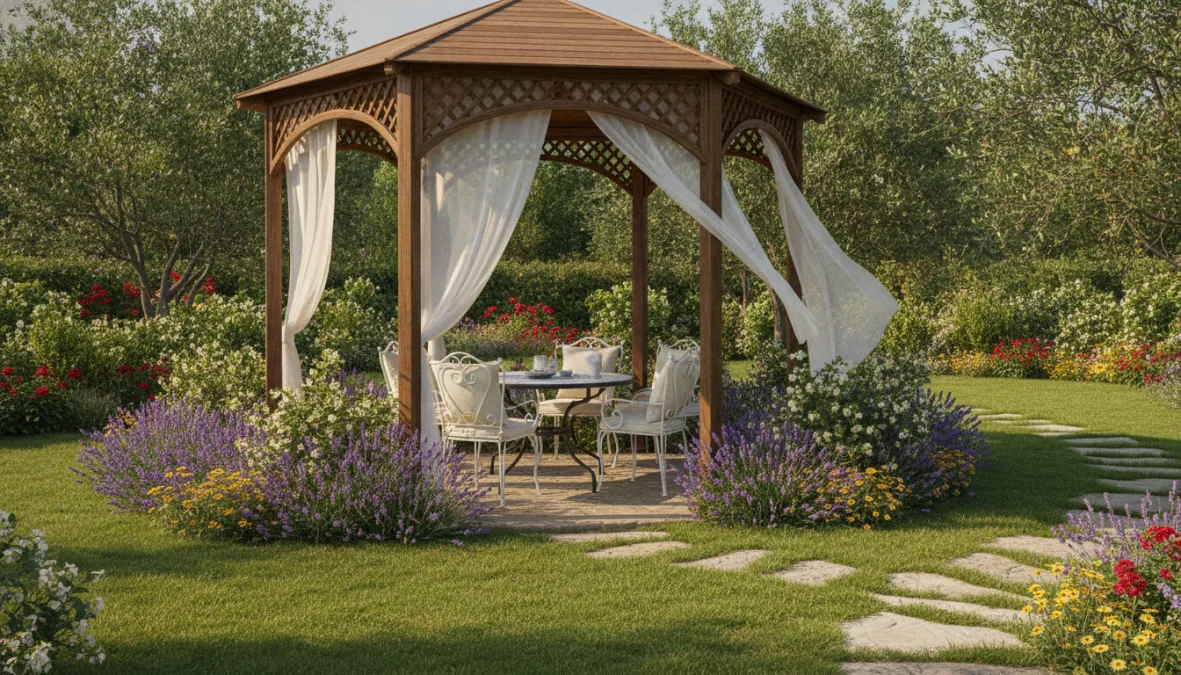 Gazebo da Giardino: Guida Completa a Materiali, Modelli e Permessi