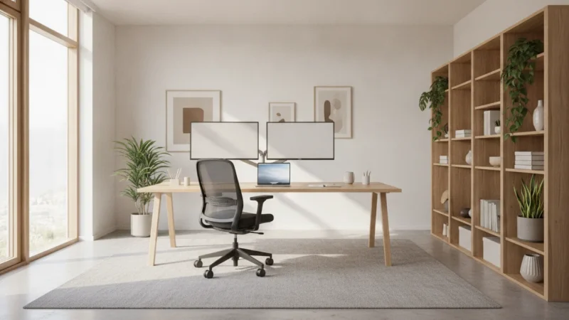 Home Office: Come Organizzare lo Spazio Lavoro in Casa in Modo Funzionale