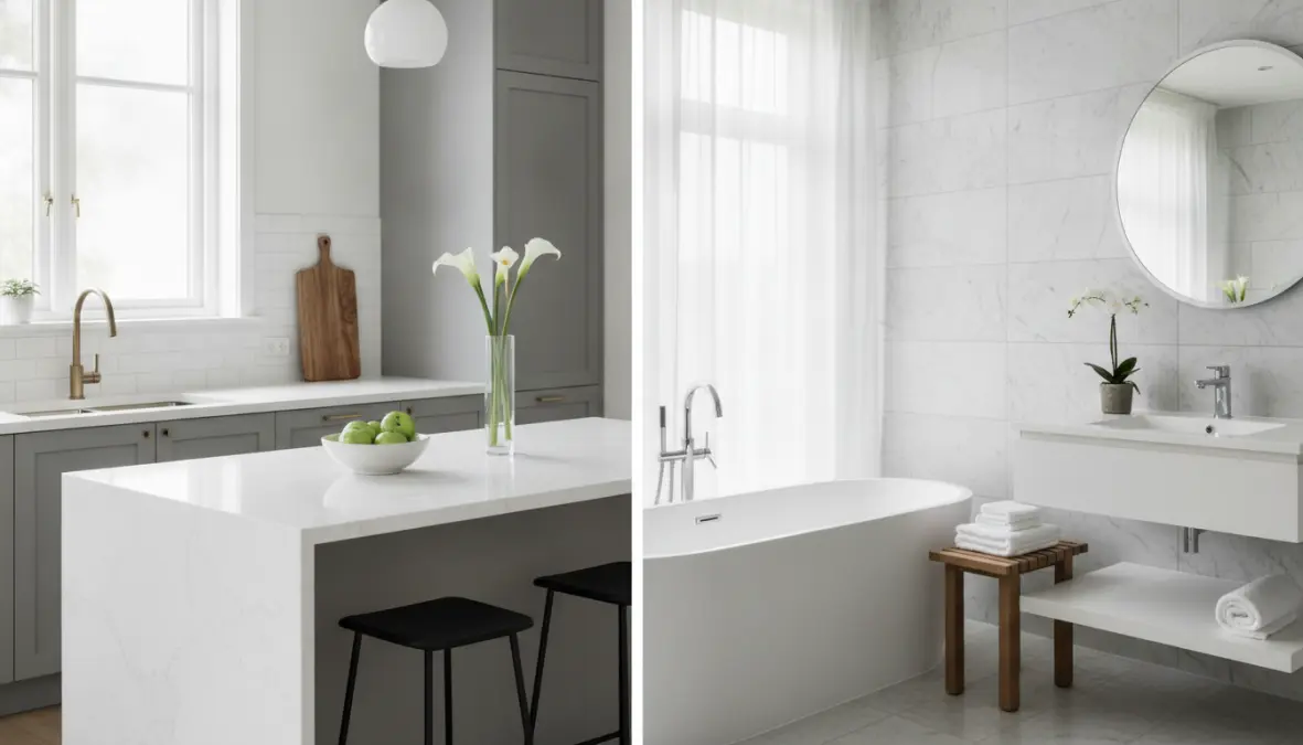 Home staging cucina e bagno con tecniche di preparazione casa per vendita veloce
