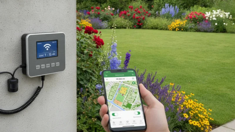 Irrigazione Automatica Smart: Guida alle Centraline WiFi e Timer Programmabili