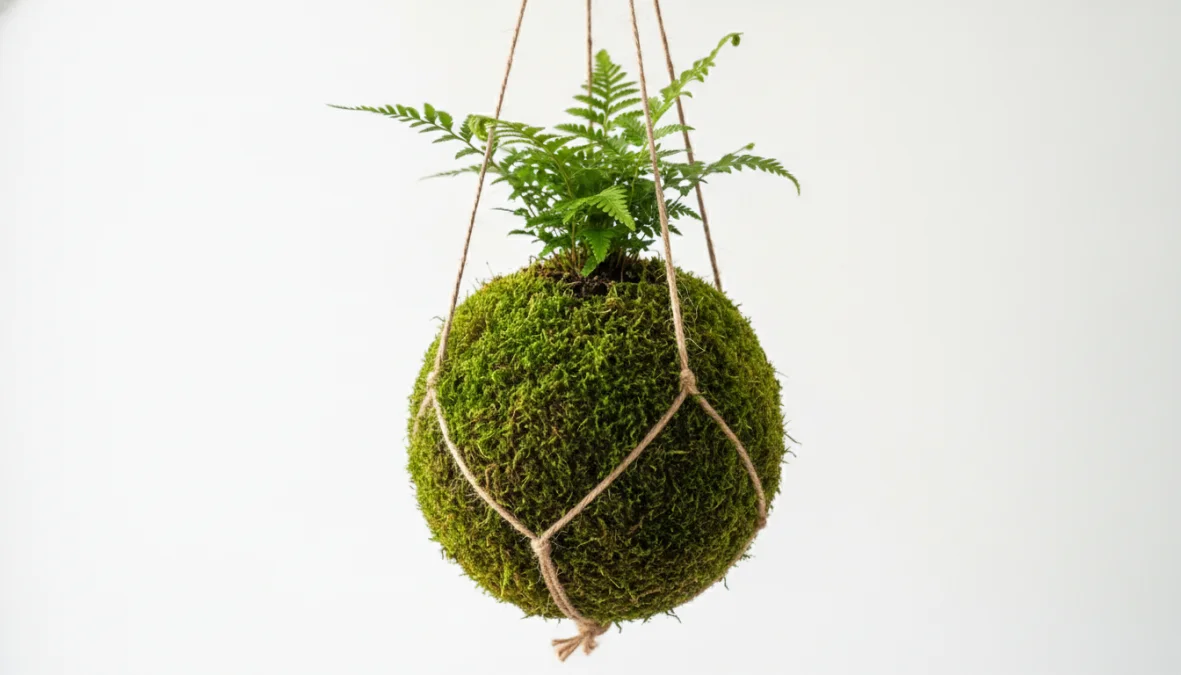 Kokedama: Guida Completa all’Arte Giapponese delle Piante Sospese