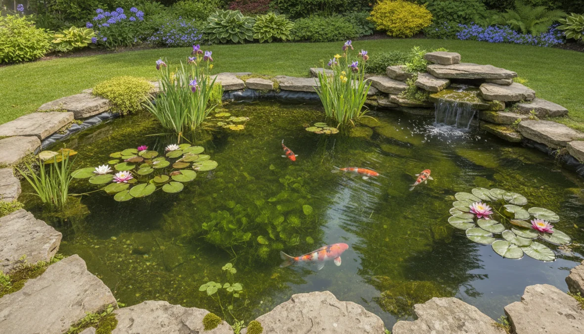 Laghetto Artificiale in Giardino: Guida Completa alla Progettazione e Manutenzione