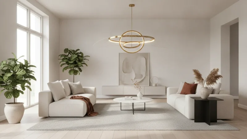 Lampadario Soggiorno: Guida Completa alla Scelta di Dimensioni e Stile Perfetto