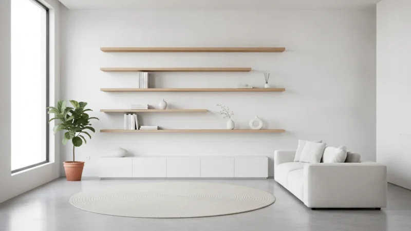 Mensole a Scomparsa: Guida Completa all’Installazione Invisibile per un Design Minimal