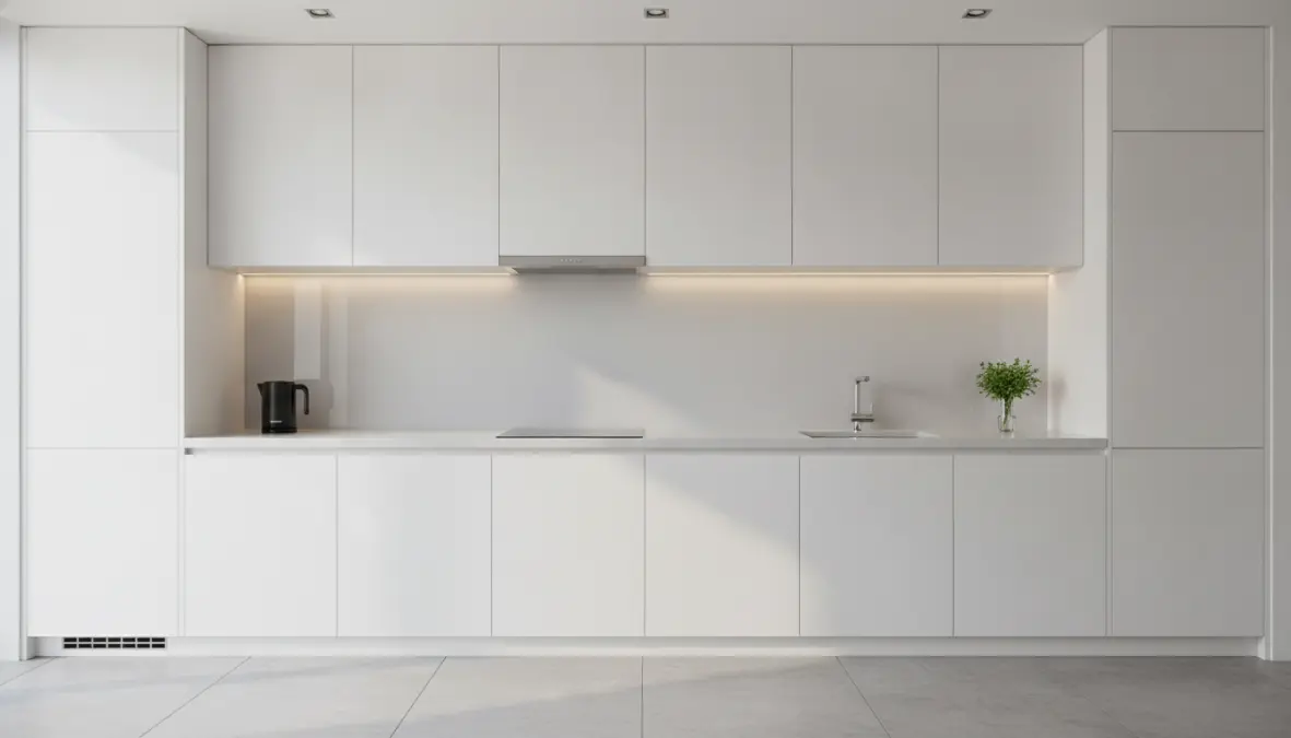 Paraschizzi cucina moderna in vetro temperato design minimalista