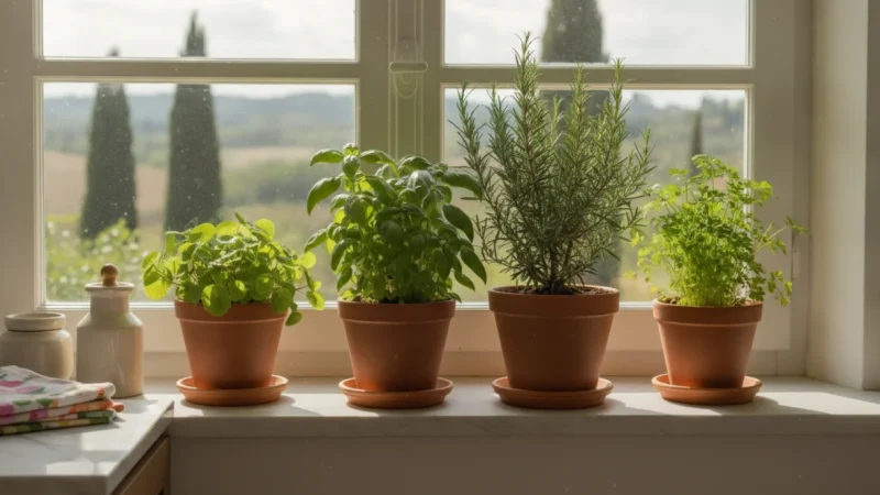 Piante Aromatiche in Casa: Guida Completa alla Coltivazione e ai Benefici