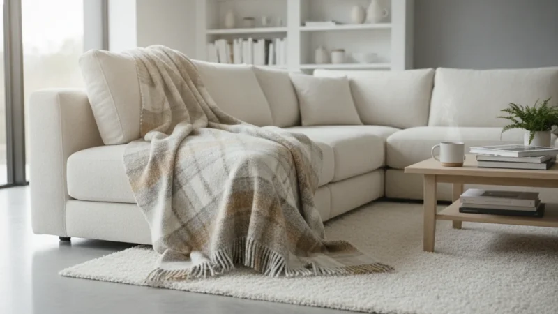 Plaid e Coperte per il Divano: Guida Completa per Arredare con Calore e Stile