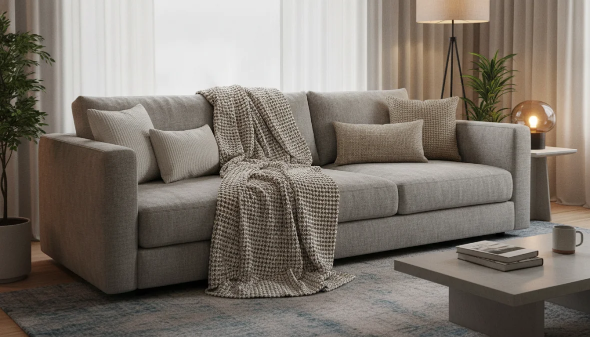 Plaid per Divano: Guida alla Scelta dei Materiali e all’Uso Decorativo