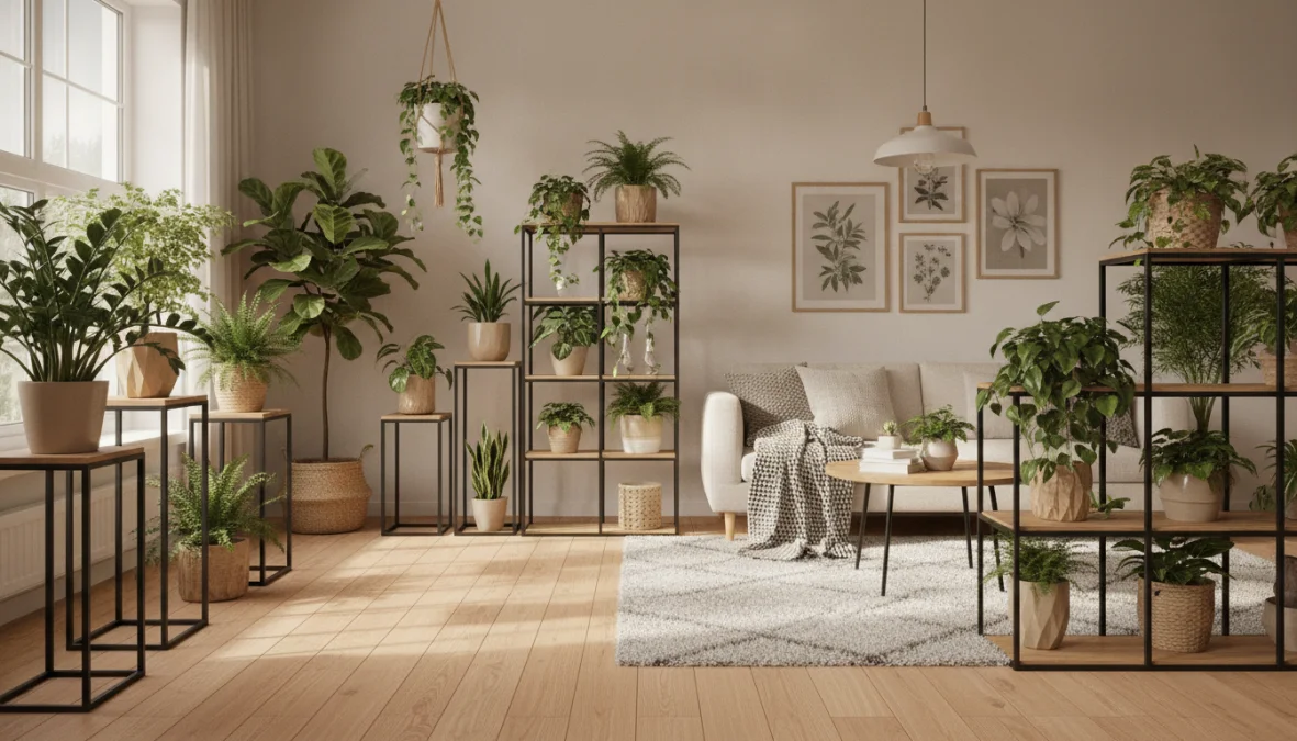 Portavasi da Interno: Guida Completa a Supporti e Mensole per Piante Decorative
