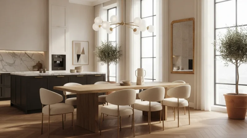 Sedie da Cucina: Guida Completa a Materiali, Ergonomia e Abbinamenti