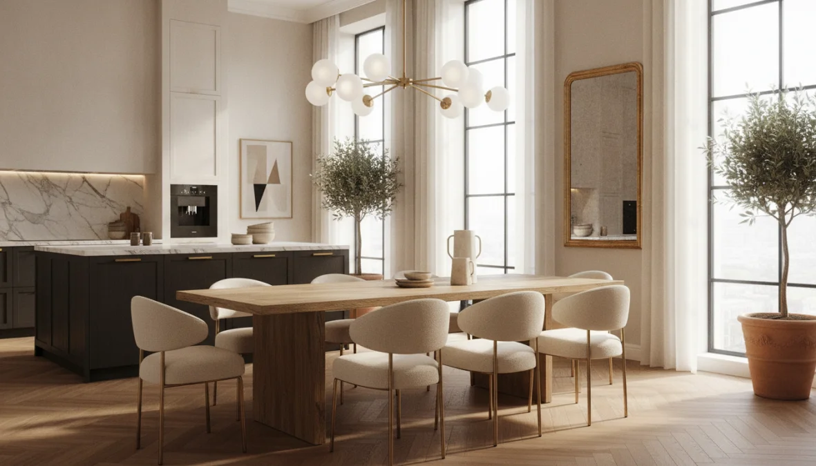 Sedie da Cucina: Guida Completa a Materiali, Ergonomia e Abbinamenti