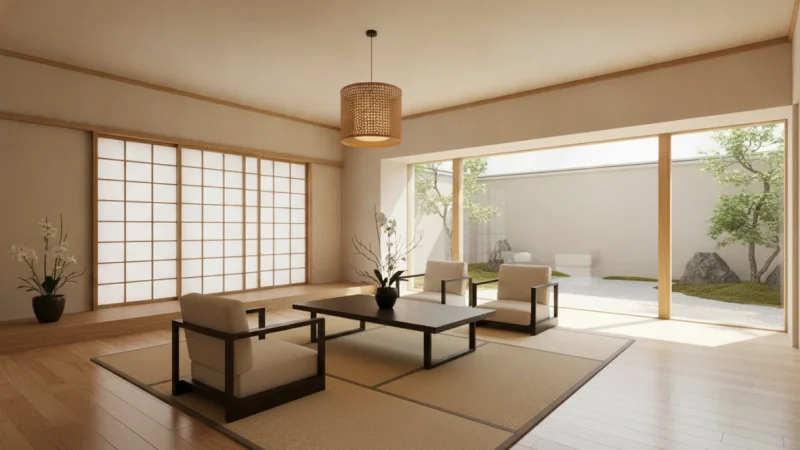Stile Giapponese: Guida Completa al Minimalismo Zen e all’Armonia negli Interni