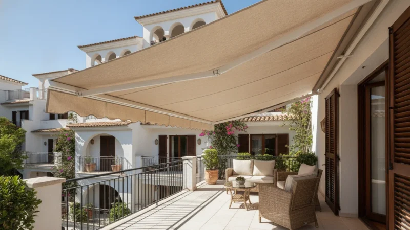 Tende da Sole per Balcone: Guida Completa a Tipologie, Tessuti e Installazione