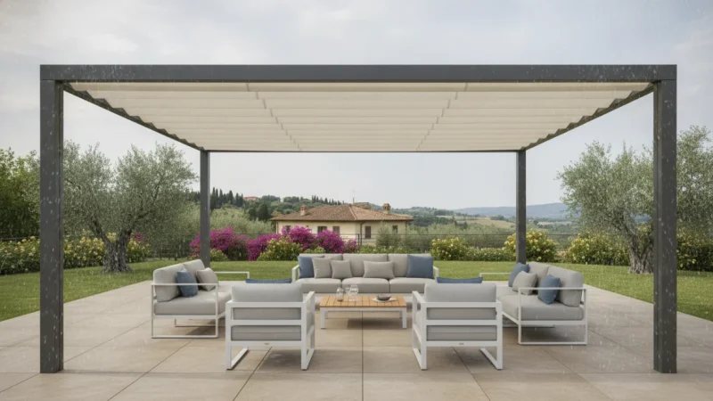 Tende per Esterni Impermeabili: Guida alla Scelta per Terrazzi e Balconi