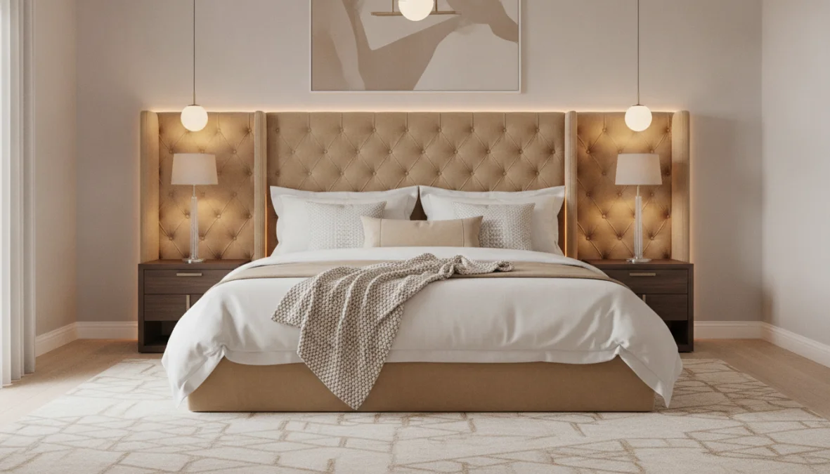 Testata Letto Imbottita: Guida Completa a Comfort, Materiali e Personalizzazione