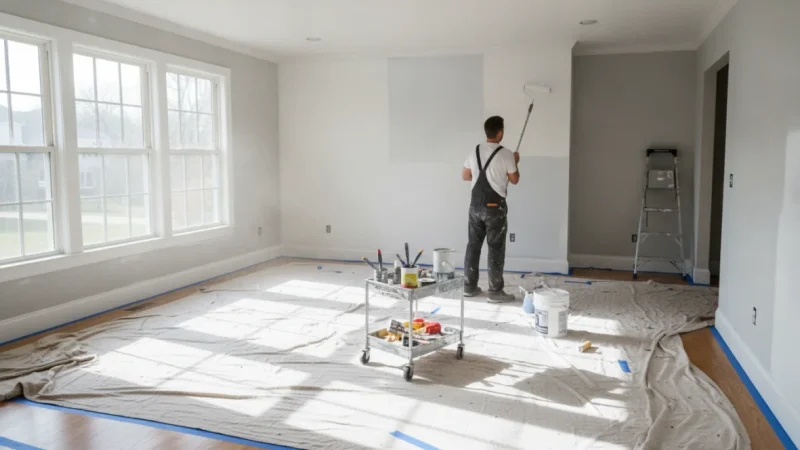 Tinteggiare Casa: Guida Completa dalla Preparazione delle Pareti alla Scelta degli Strumenti